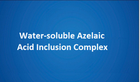 Inclusión compleja ácido azelaico