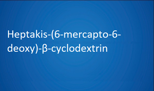 CAS 160661-60-9 heptakis- (6-Mercapto-6-DEOXY) -β-ciclodextrina