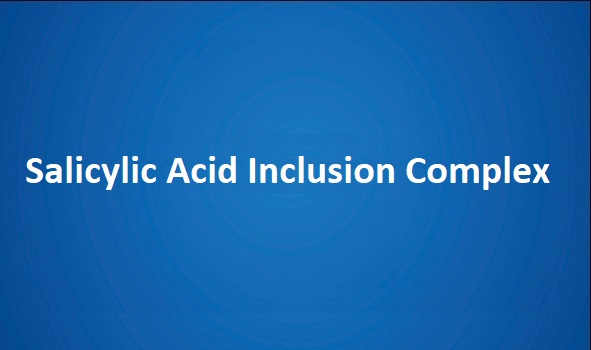 Complejo de inclusión de ácido salicílico